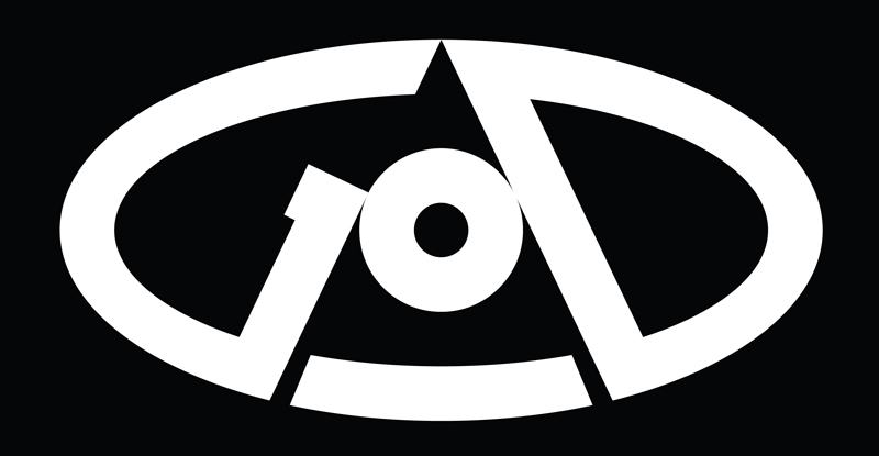 ISONERV | God Logo Hackney Surveillance CCTV | Every Thing Must Go | God Logo