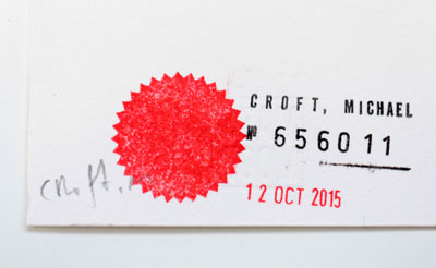 ISONERV Date Stamp. / Retard / Art /